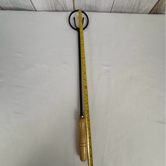 Grill Smoker Onion Cleaner Tool All Natural Heavy Duty Metal Wood New Size 20” - Picture 14 of 16